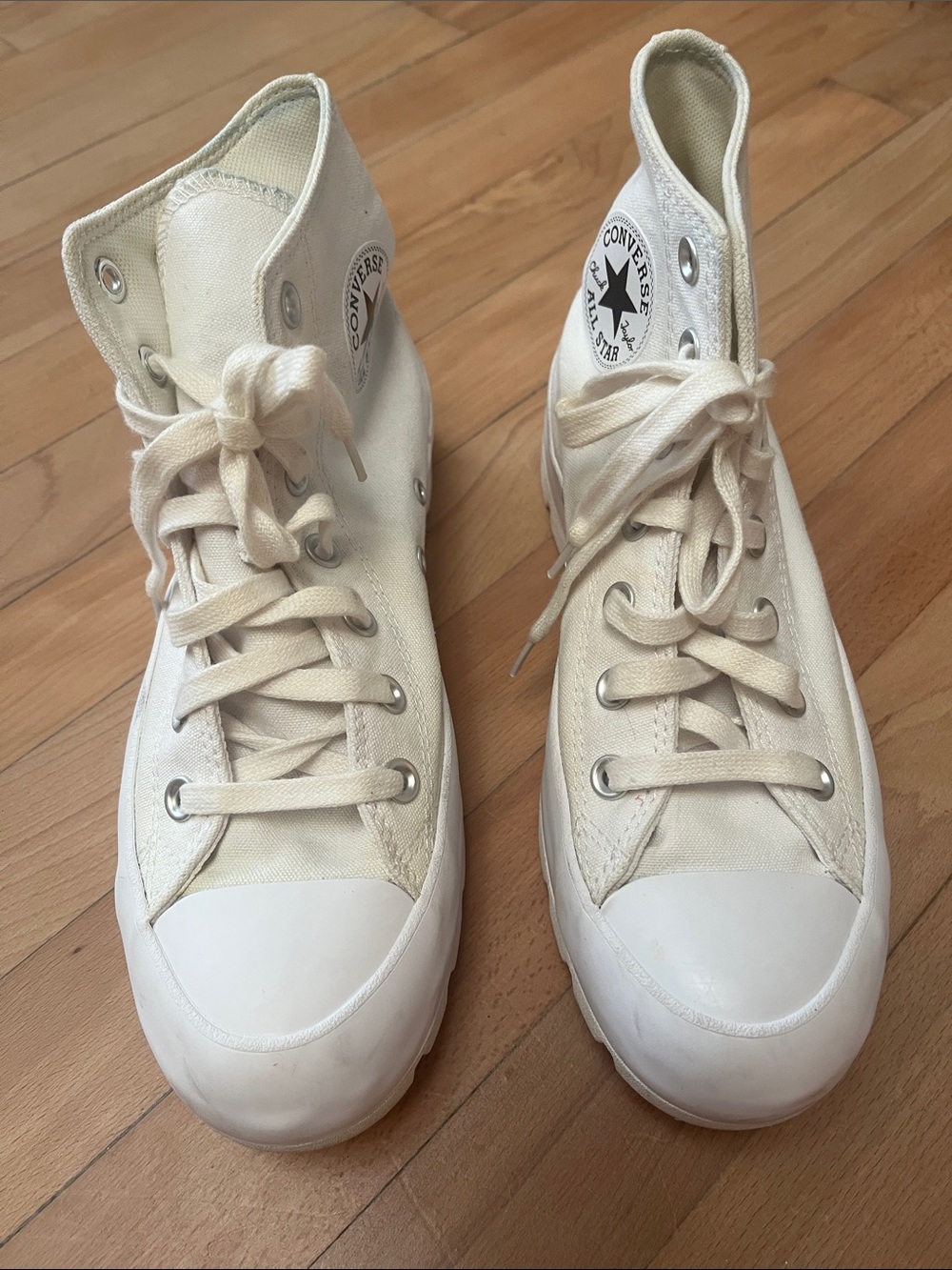 Converse High Top Sneakers - Cream